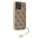 Guess 4G Charms-fodral till iPhone 13 Pro Max Brun