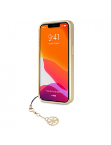 Guess 4G Charms-fodral till iPhone 13 Pro Max Brun