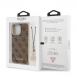 Guess 4G Charms-fodral till iPhone 13 Pro Max Brun