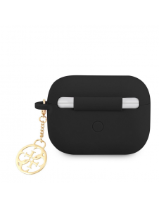Guess 4G Charms Silikonfodral för AirPods Pro Black
