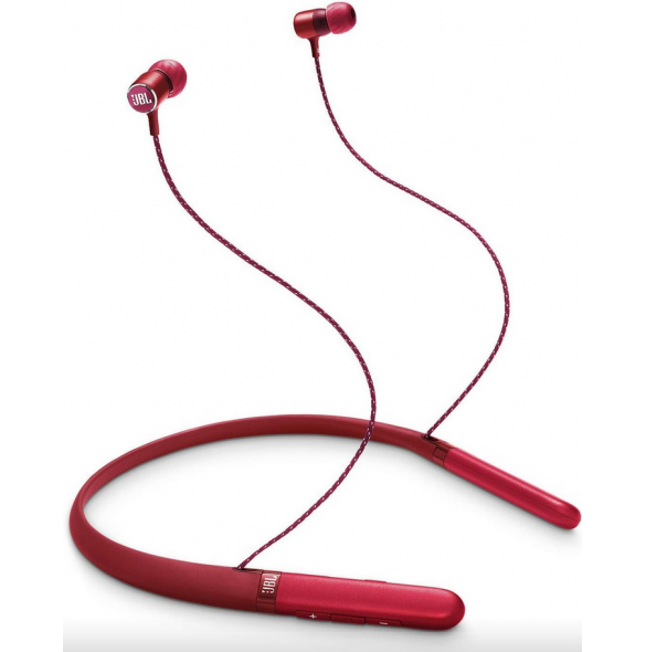 JBL Live 200BT In-Ear NeckBand trådlösa hörlurar Röd