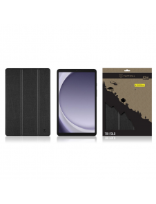 Tactical Book Tri Fold-fodral till Samsung Galaxy TAB A9 8,7" Svart