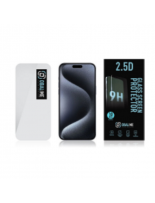 OBAL:ME Multipack 2.5D skärmskydd i glas för Apple iPhone 15 Pro Clear (10st)