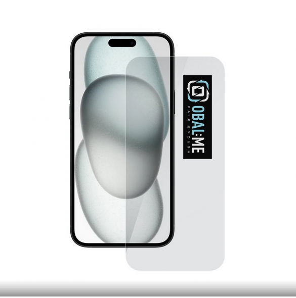 OBAL:ME Multipack 2.5D glasskärmskydd för Apple iPhone 15 Clear (10st)