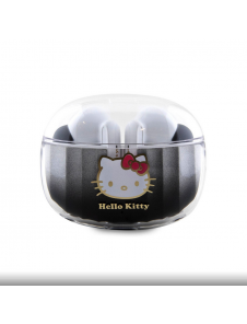 Hello Kitty True Wireless Kitty Head Logo Stereo hörlurar Svart