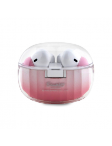 Hello Kitty True Wireless Kitty Head Logo Stereo Hörlurar Rosa
