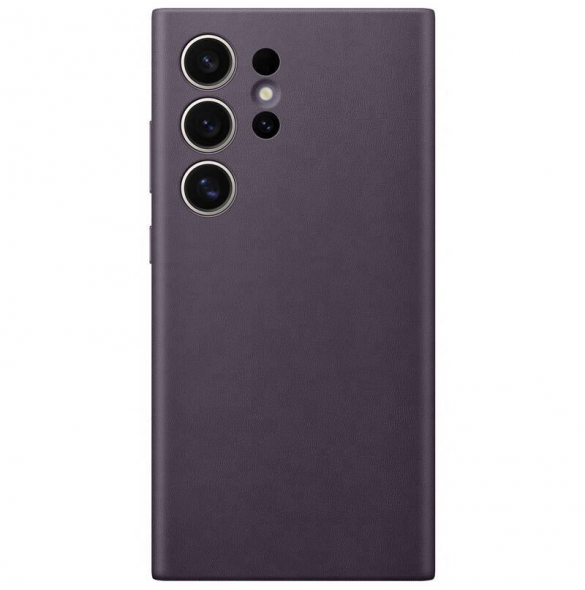 GP-FPS928HCA Samsung läderfodral till Galaxy S24 Ultra Dark Violet