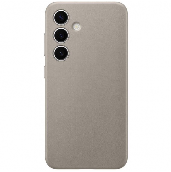 GP-FPS921HCA Samsung läderfodral till Galaxy S24 Taupe
