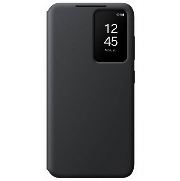 EF-ZS921CBE Samsung Smart View-fodral för Galaxy S24 Svart