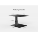 Nillkin HighDesk justerbart bildskärmsställ silver