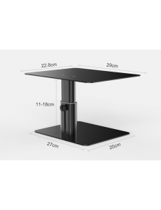 Nillkin HighDesk justerbart monitorstativ Svart