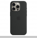 MT1A3ZM/A Apple Silikon Magsafe Skal till iPhone 15 Pro Svart