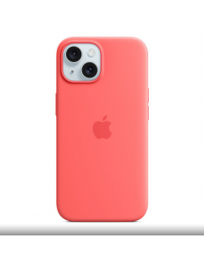 MT0V3ZM/A Apple Silikon Magsafe Skal till iPhone 15 Guava