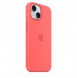 MT0V3ZM/A Apple Silikon Magsafe Skal till iPhone 15 Guava