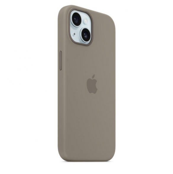 MT0Q3ZM/A Apple Silikon Magsafe Skal för iPhone 15 Clay
