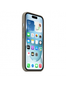 MT0Q3ZM/A Apple Silikon Magsafe Skal för iPhone 15 Clay