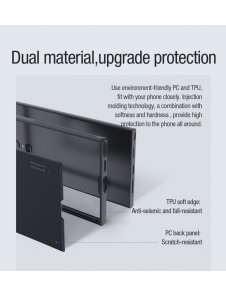 Nillkin Super Frosted PRO magnetiskt bakskal till Samsung Galaxy S24 Ultra Black