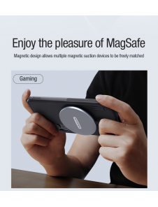 Nillkin Super Frosted PRO magnetiskt bakskal till Samsung Galaxy S24 Svart