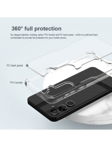 Nillkin Nature TPU PRO skal för Samsung Galaxy S24+ Transparent