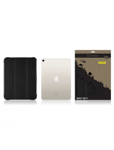 Tactical Heavy Duty-fodral för iPad Air 10.9 2022/iPad Pro 11 Svart