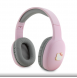 Hello Kitty Bicolor Kitty Metallhuvud Logotyp Bluetooth stereohörlurar Rosa
