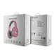 Hello Kitty Bicolor Kitty Metallhuvud Logotyp Bluetooth stereohörlurar Rosa