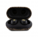 Guess True Wireless 4G PU Metal Logo BT5.3 Stereo hörlurar Brun