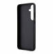 Karl Lagerfeld Saffiano Grip Stand Metall Logotyp Bakskal till Samsung Galaxy S24+ Svart