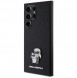 Karl Lagerfeld PU Saffiano Metall Karl och Choupette Bakskal till Samsung Galaxy S24 Ultra Black