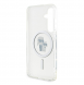 Karl Lagerfeld IML Glitter Karl och Choupette MagSafe Bakskal till Samsung Galaxy S24 Transparent