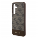 Guess PU 4G Stripe Bakskal till Samsung Galaxy S24+ Brun