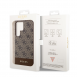 Guess PU 4G Stripe Bakskal till Samsung Galaxy S24 Ultra Brown