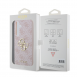 Guess PU 4G metalllogotyp bakskal till Samsung Galaxy S24+ Rosa