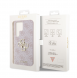 Guess PU 4G metalllogotyp bakskal till Samsung Galaxy S24 Ultra Pink