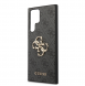 Guess PU 4G metalllogotyp bakskal till Samsung Galaxy S24 Ultra Grey