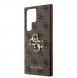 Guess PU 4G metalllogotyp bakskal till Samsung Galaxy S24 Ultra Brown