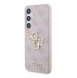 Guess PU 4G metalllogotyp bakskal till Samsung Galaxy S24 Rosa