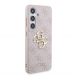 Guess PU 4G metalllogotyp bakskal till Samsung Galaxy S24 Rosa