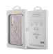 Guess PU 4G metalllogotyp bakskal till Samsung Galaxy S24 Rosa
