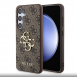 Guess PU 4G metalllogotyp bakskal till Samsung Galaxy S24 Brown