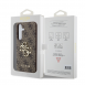 Guess PU 4G metalllogotyp bakskal till Samsung Galaxy S24 Brown