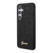 Guess PC/TPU Glitter Flakes Metalllogotyp Bakskal till Samsung Galaxy S24+ Svart