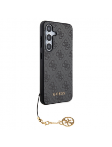 Guess 4G Charms Bakskal till Samsung Galaxy S24+ Grå