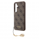 Guess 4G Charms Bakskal till Samsung Galaxy S24+ Brun
