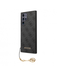 Guess 4G Charms Bakskal till Samsung Galaxy S24 Ultra Grey