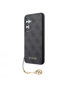 Guess 4G Charms Bakskal till Samsung Galaxy S24 Grey