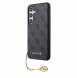 Guess 4G Charms Bakskal till Samsung Galaxy S24 Grey