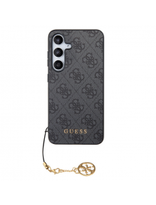 Guess 4G Charms Bakskal till Samsung Galaxy S24 Grey