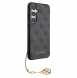 Guess 4G Charms Bakskal till Samsung Galaxy S24 Grey