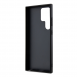 Ferrari PU Läder Bottom Carbon Bakskal till Samsung Galaxy S24 Ultra Black